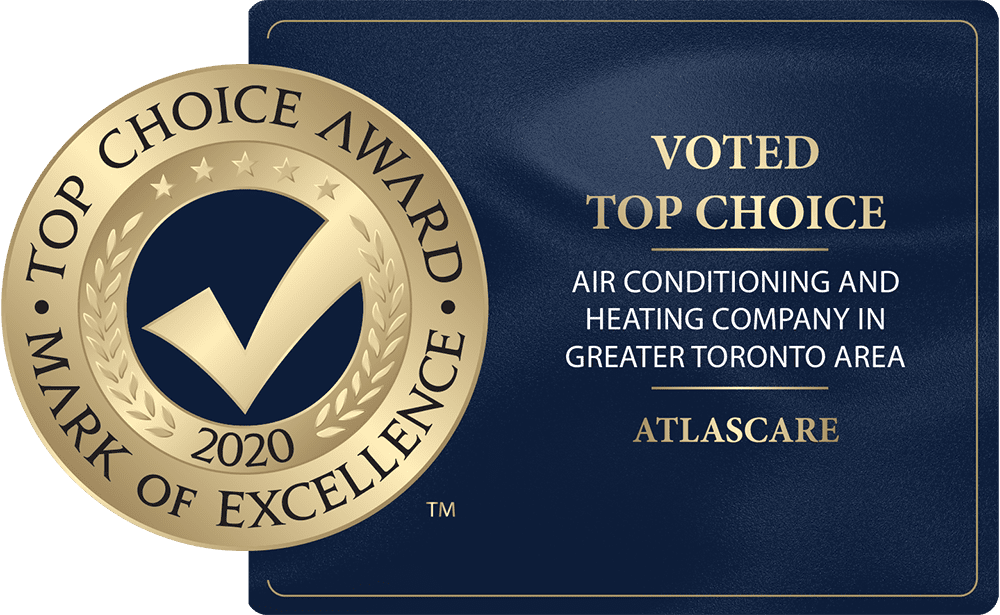 AtlasCare Receives Top Choice Award For HVAC Company Again
